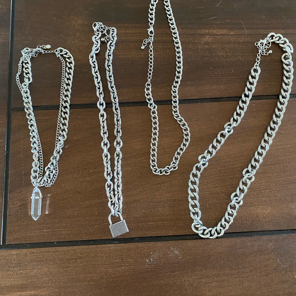Hot Topic Chain Necklaces